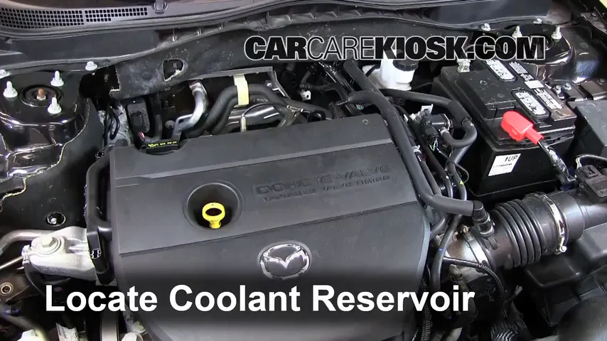 2012 Mazda 6 i 2.5L 4 Cyl. Refrigerante (anticongelante) Sellar pérdidas